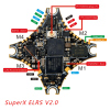 Happymodel SuperX V2.1 1S 5A (FC+ESC+RX+VTX) ELRS