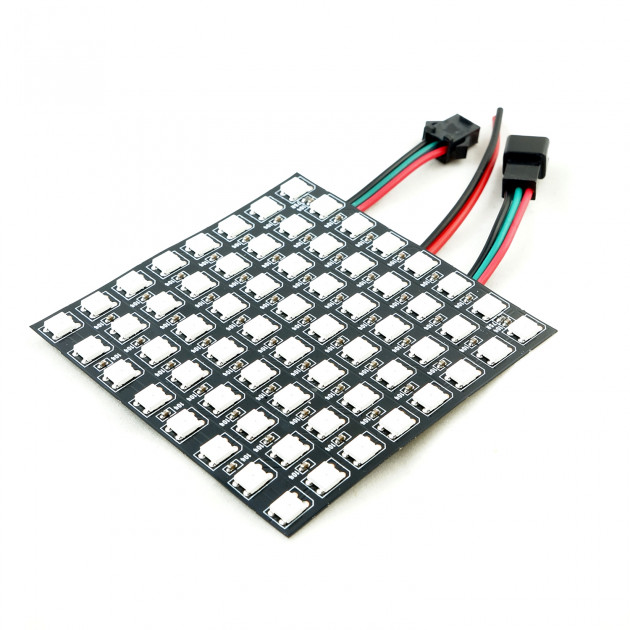 WS2812B RGB-LED 8x8